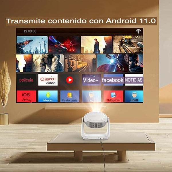 Cine Portátil HD en Casa